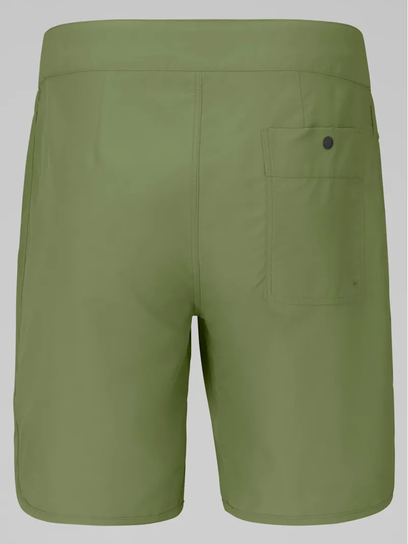 Norrona Men's Femund Silent Grid Shorts in Loden Green-2