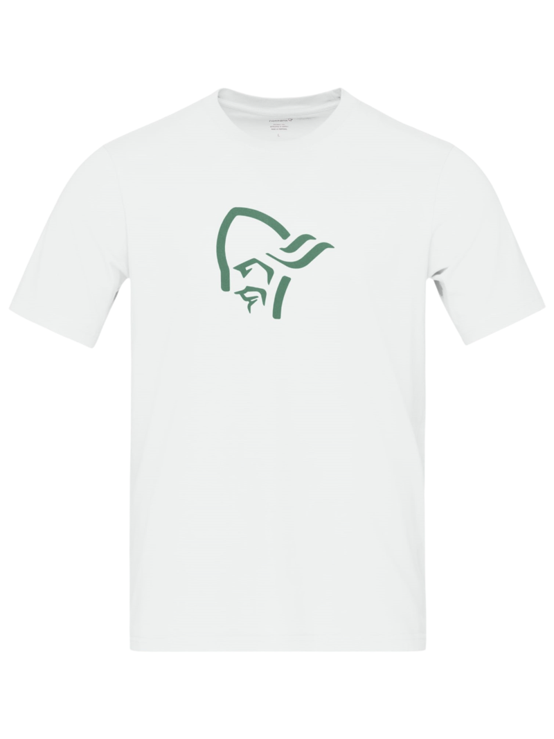 Norrona Men's /29 Cotton Viking T-Shirt in Pure White