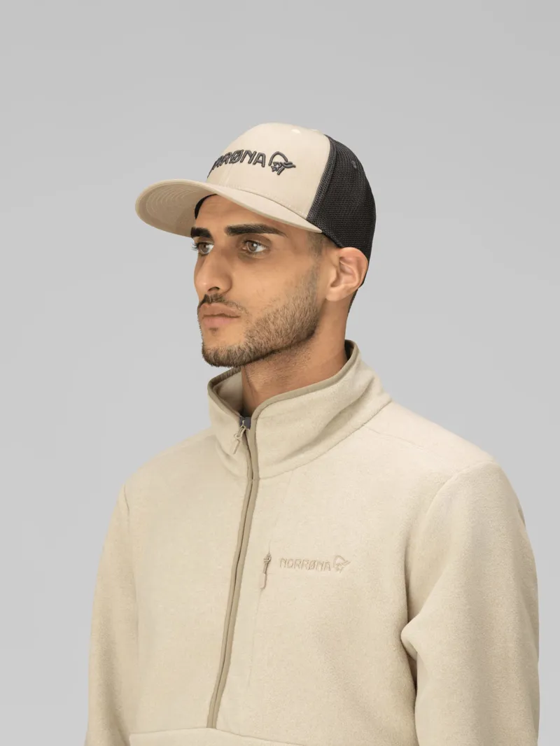 Norrona /29 Flexfit 3D Cap in Oyster Gray-1