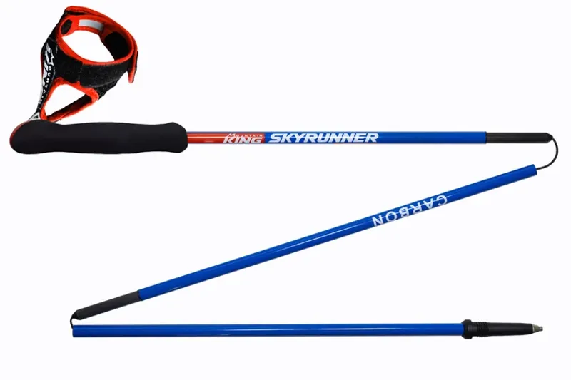 Mountain King SkyRunner EDGE 3 section in Blue/Red - Pair