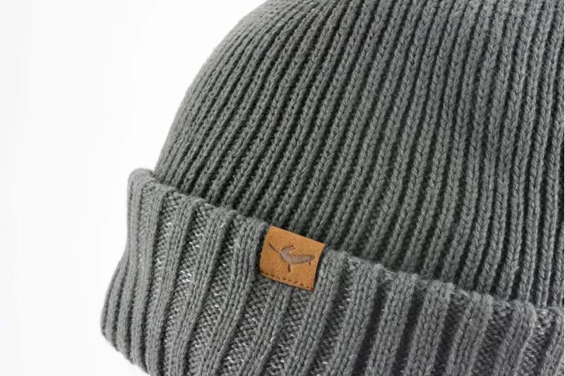 Sealskinz Adult Bacton Waterproof Cold Weather Roll Cuff Beanie in Grey-2