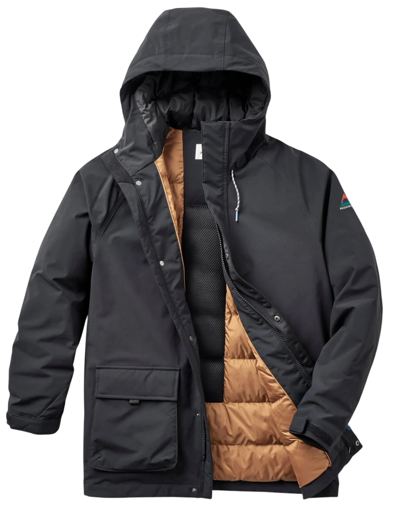Passenger Men's Baltic Recycled Insulated Parka in Black
