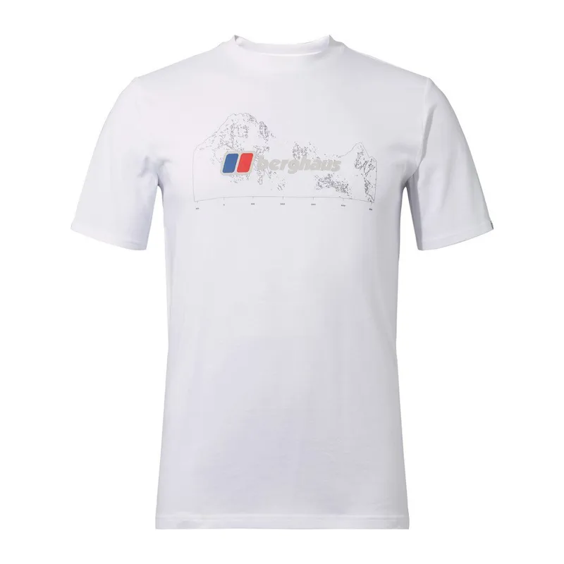 Berghaus Men's MTN Width Short Sleeve T-Shirt in White