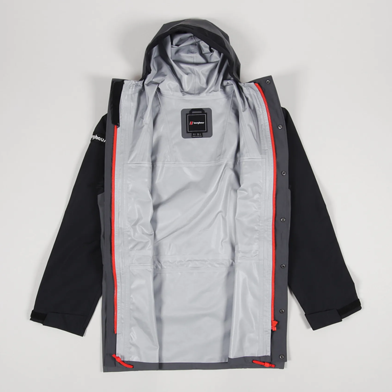 Berghaus Men's Tempest 89 Waterproof Shell Jacket in Grey/Black-2