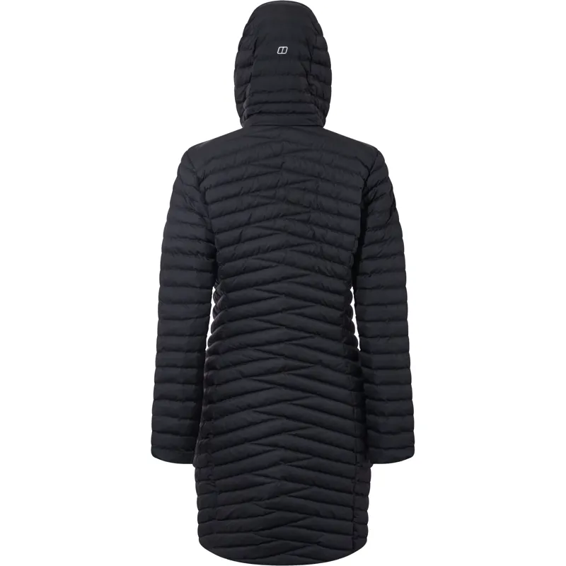 Berghaus Women's Nula Micro Long Insulated Jacket in Black-1