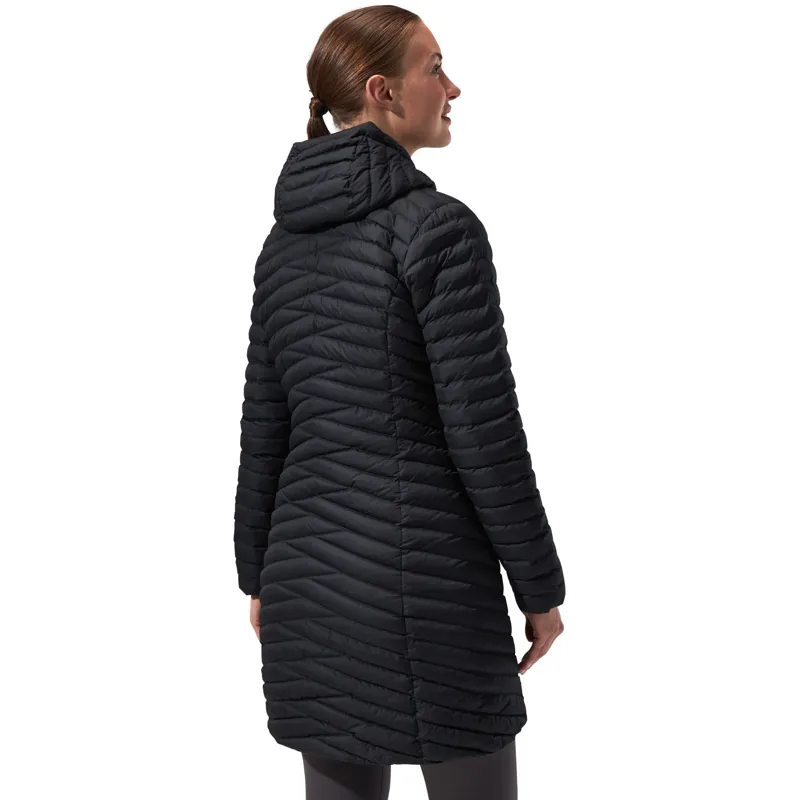 Berghaus Women's Nula Micro Long Insulated Jacket in Black-9