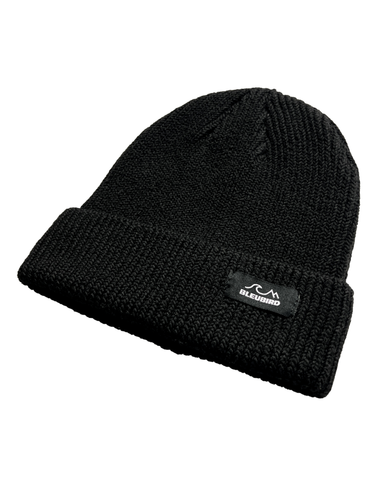 Bleubird Fisherman Beanie RPET in Black-1