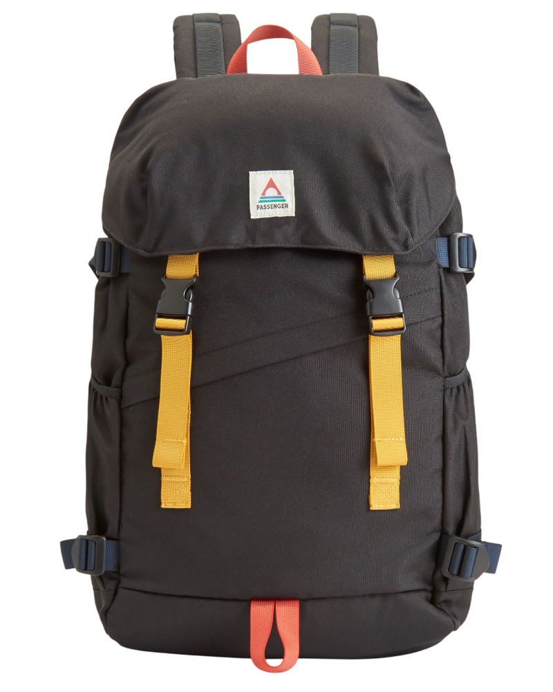 Passenger Boondocker Recycled 26L Backpack in Black/Multi