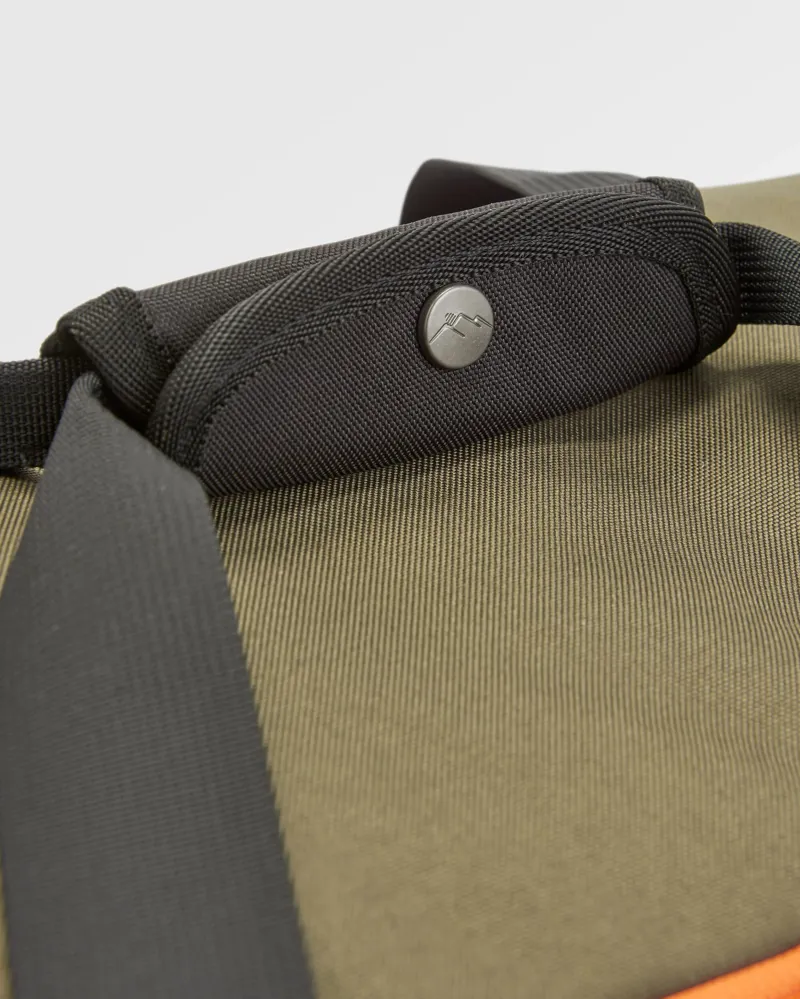 Passenger Boondocker Recycled 30L Duffel in True Black/Khaki-3