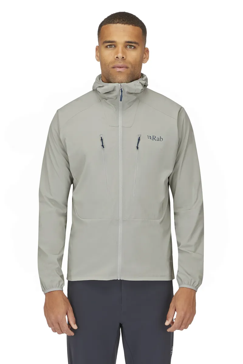 Rab Men s Borealis Jacket in Light Zinc