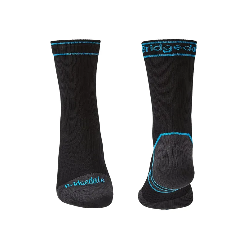 Bridgedale Unisex StormSock Midweight Boot Sock in Black-1