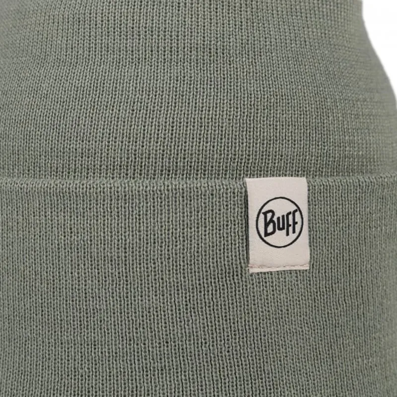 Buff Knitted Beanie Lilon in Opaline-2