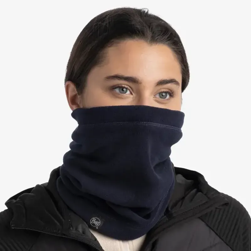 Buff Polar Neck Warmer Solid in Dark Navy-3