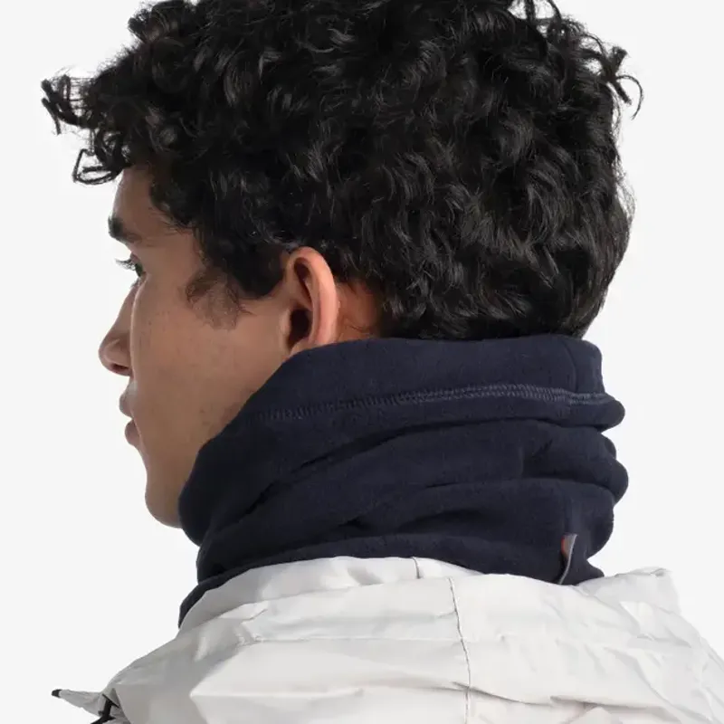 Buff Polar Neck Warmer Solid in Dark Navy-7