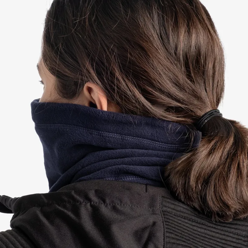 Buff Polar Neck Warmer Solid in Dark Navy-4