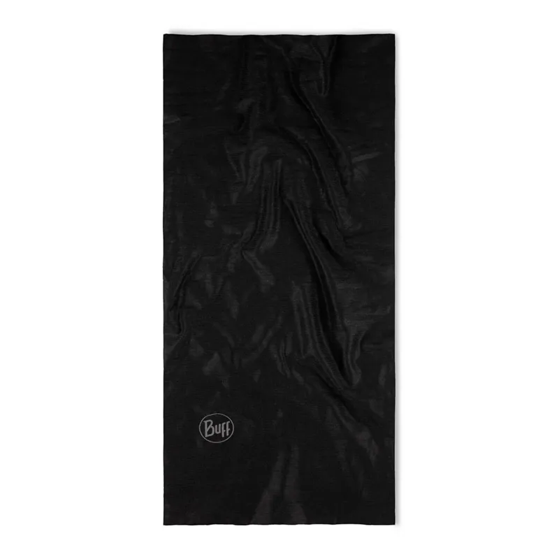 Buff CoolNet UV Neckwear in Solid Black-1