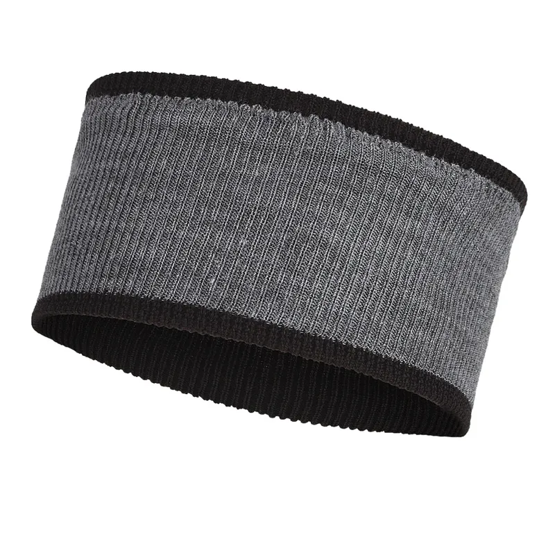 Buff Adult CrossKnit Headband in Solid Black-1