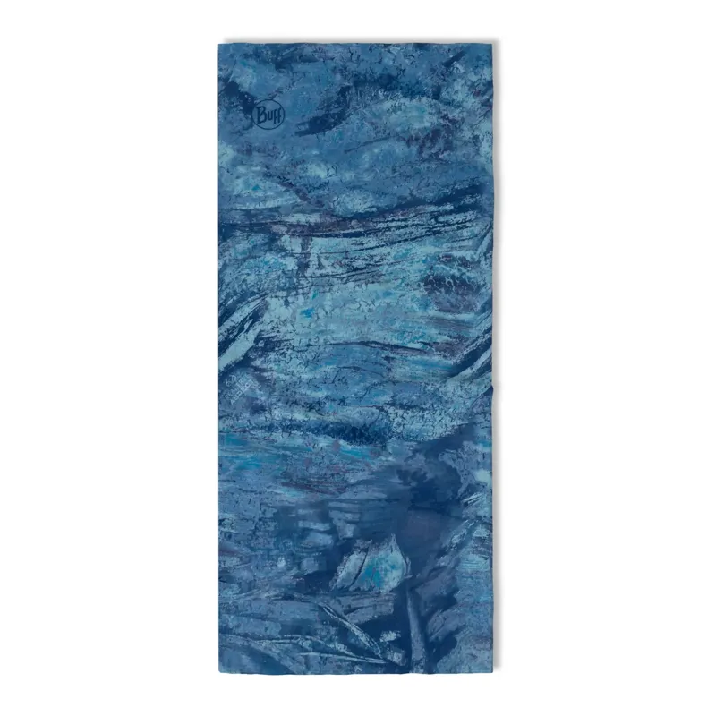 Buff Angler CoolNet UV Neckwear in Real Tree Aspect Ocean Blue -1