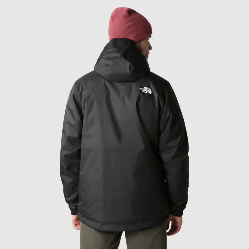 The North Face Men's Quest Insulated Waterproof Jacket in TNF Black/TNF White-3