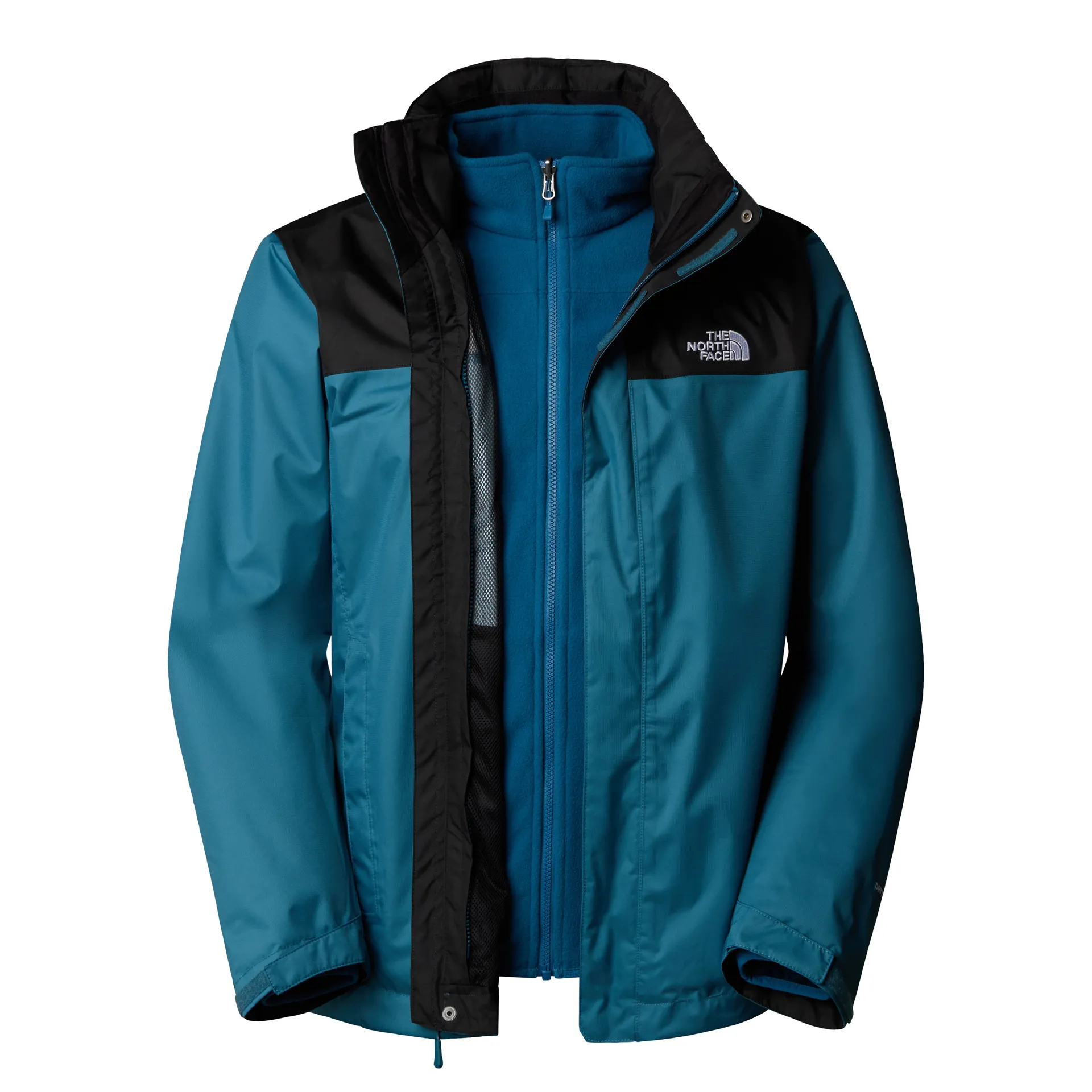 The North Face Men's Evolve II Triclimate Jacket in Mallard Blue/Black