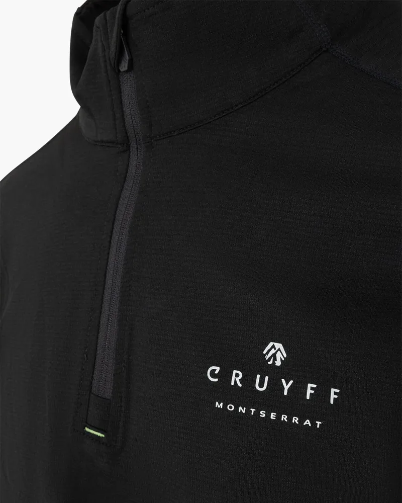 Cruyff Men's Proctor LS Top in Black-4