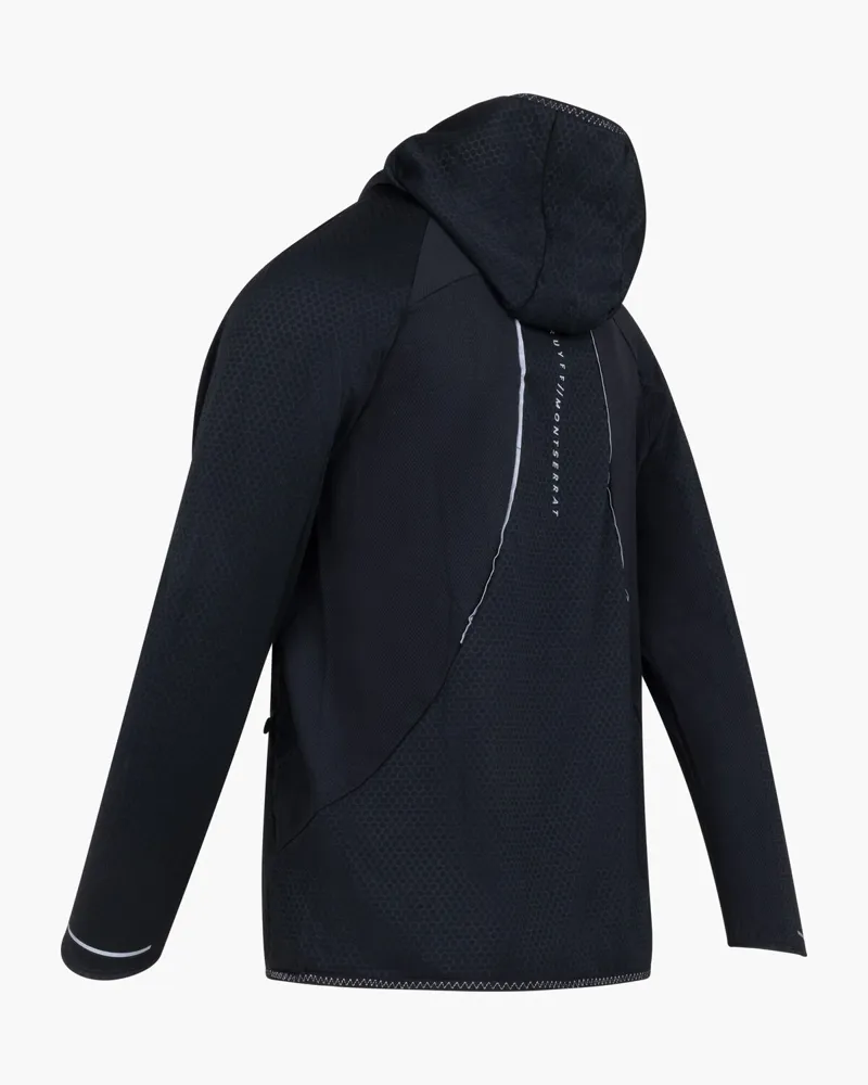 Cruyff Men's Solar 1/4 Zip Hood in Black-3