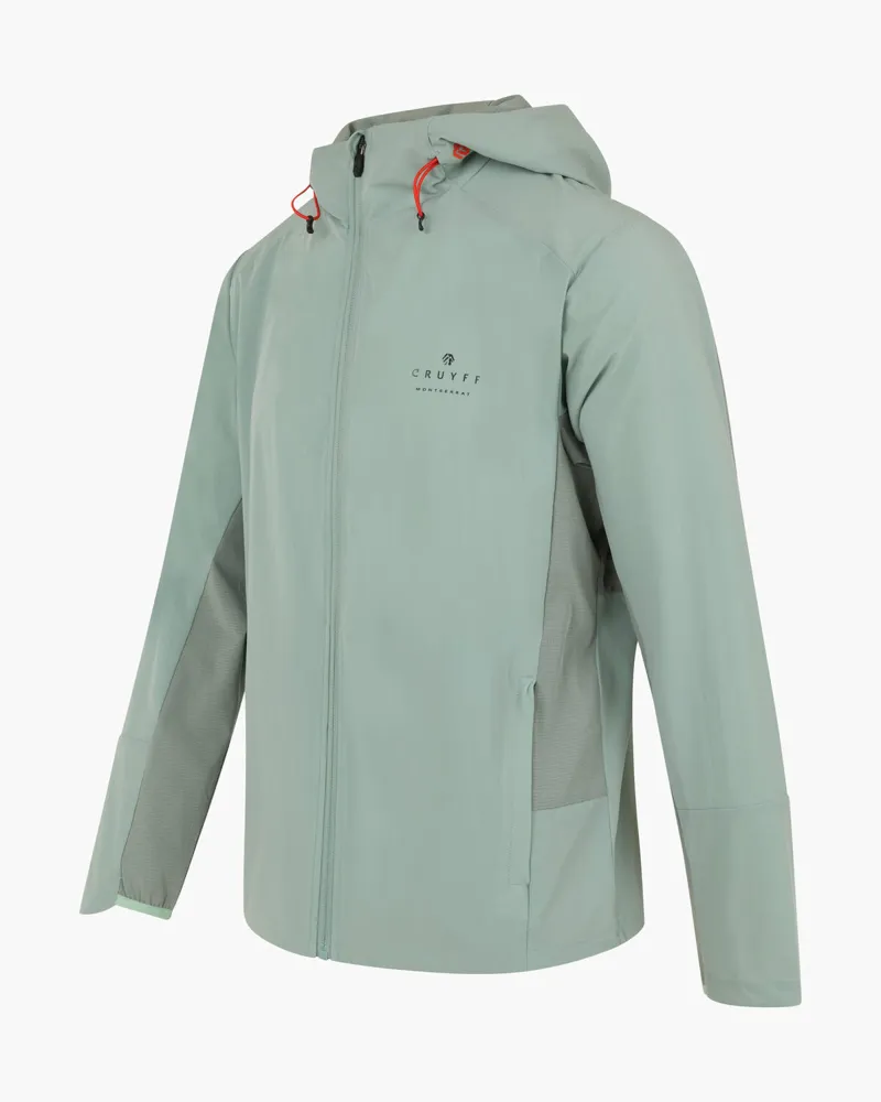 Cruyff Men's Vent Jacket in Seaglass-1