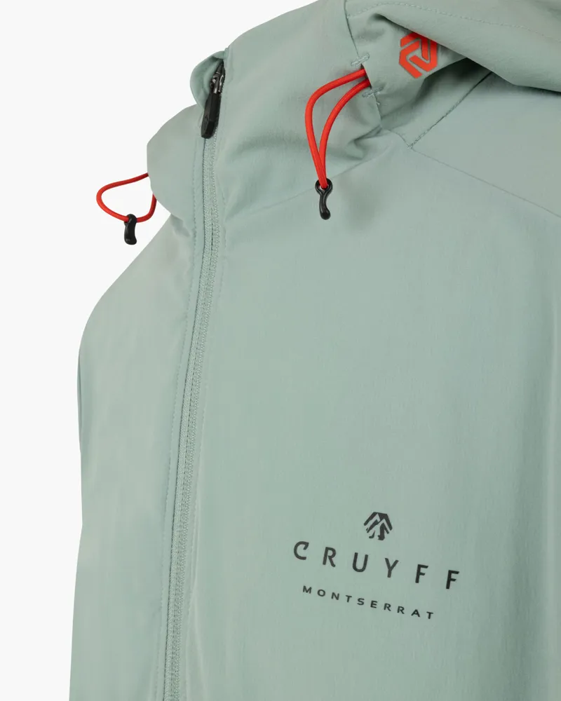 Cruyff Men's Vent Jacket in Seaglass-4