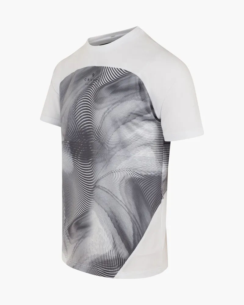 Cruyff Men's Omega T-Shirt in White-1