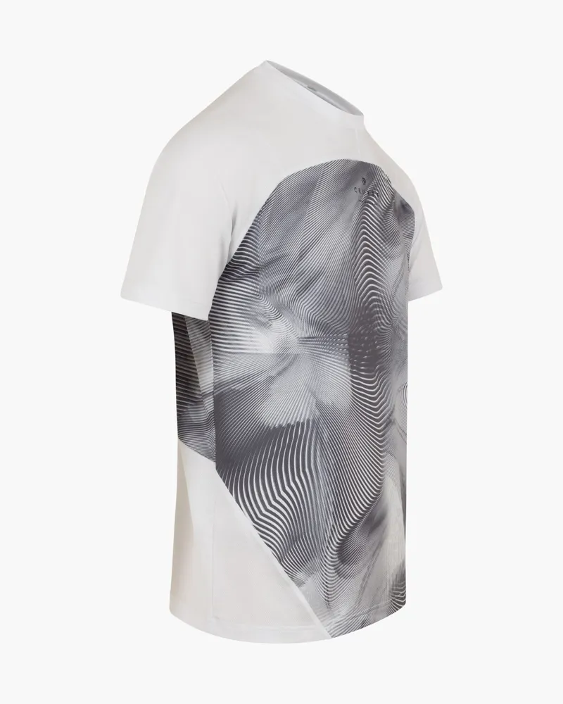 Cruyff Men's Omega T-Shirt in White-2