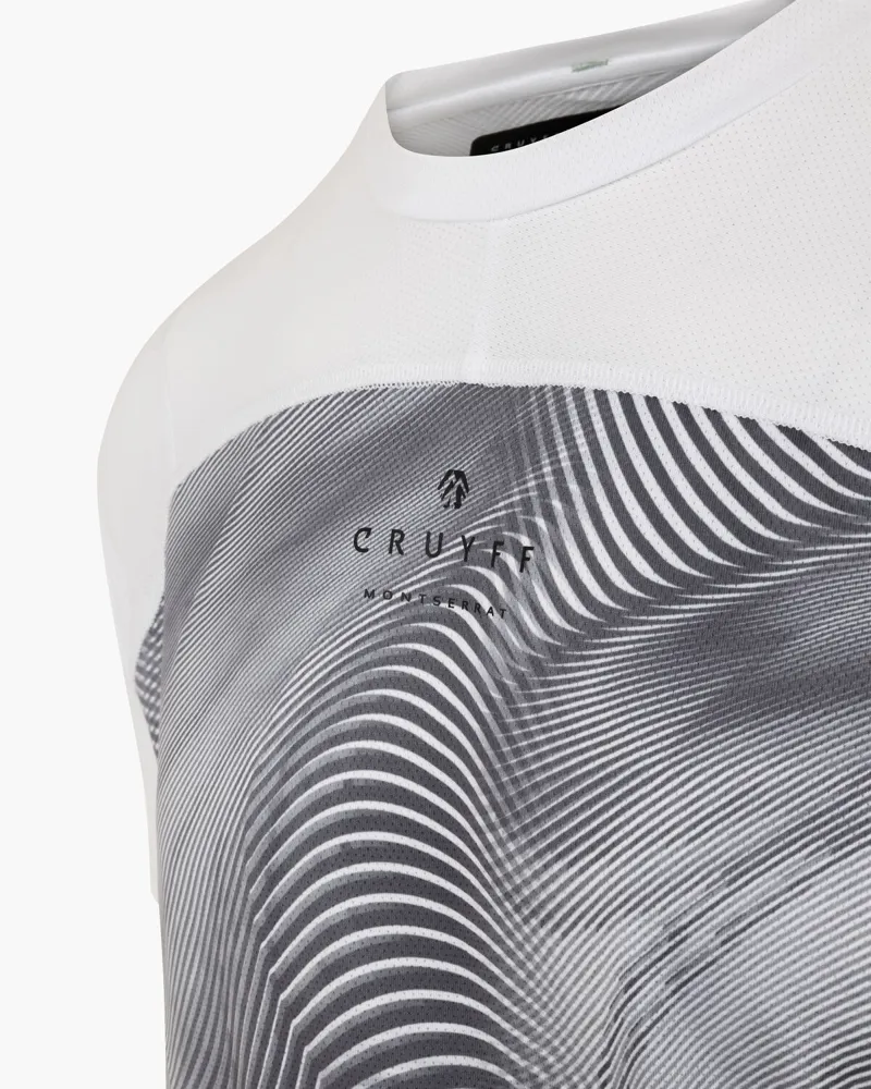 Cruyff Men's Omega T-Shirt in White-4