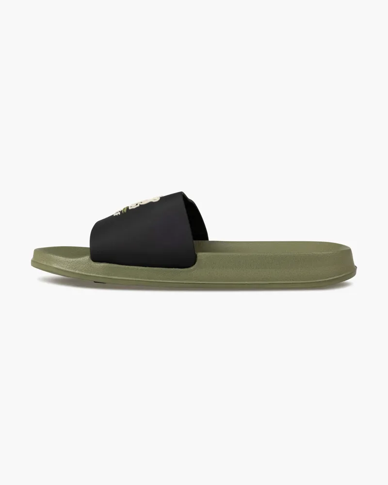 Cruyff Men's Sport Slide in Green/Black-4