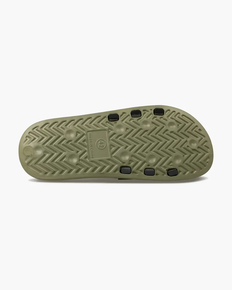Cruyff Men's Sport Slide in Green/Black-5