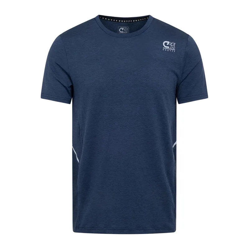 Cruyff Men's Recovery SS Top in Navy