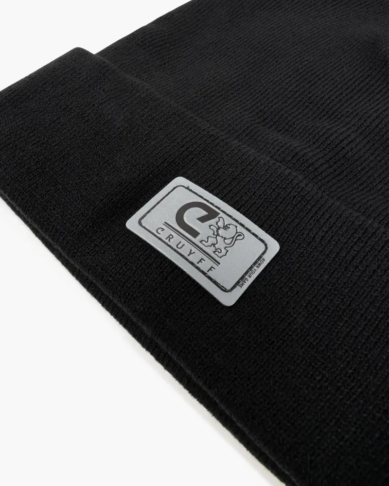 Cruyff Adult Power Beanie in Black-1