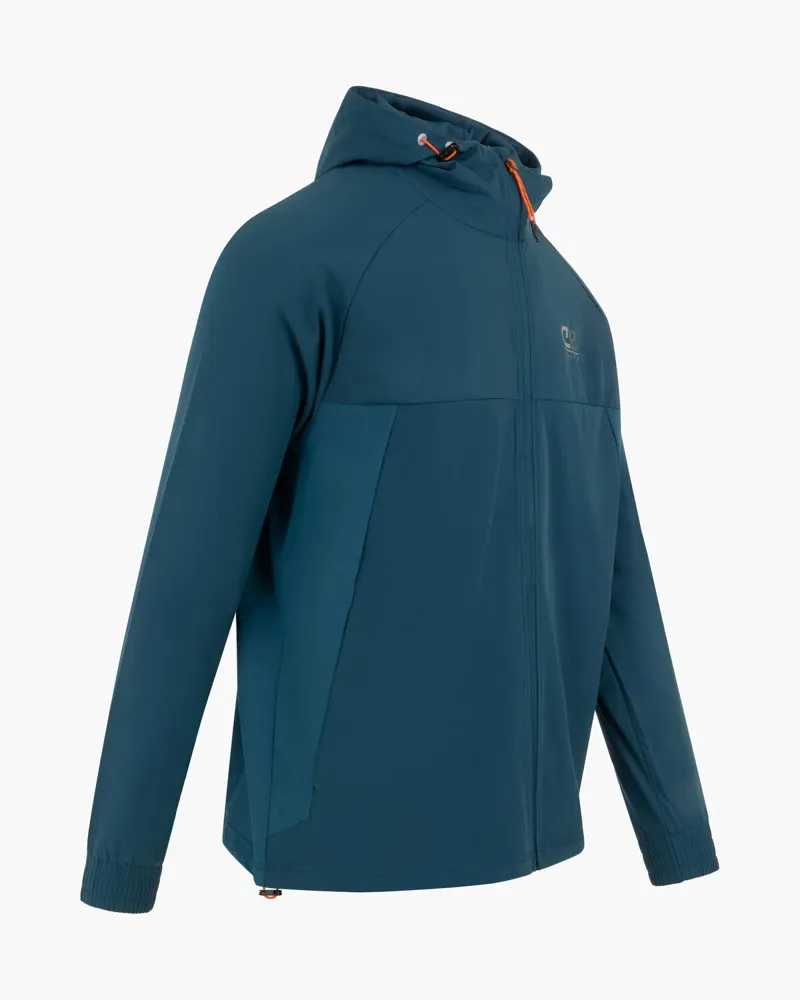 Cruyff Men's Torrid Windbreaker in Teal-2