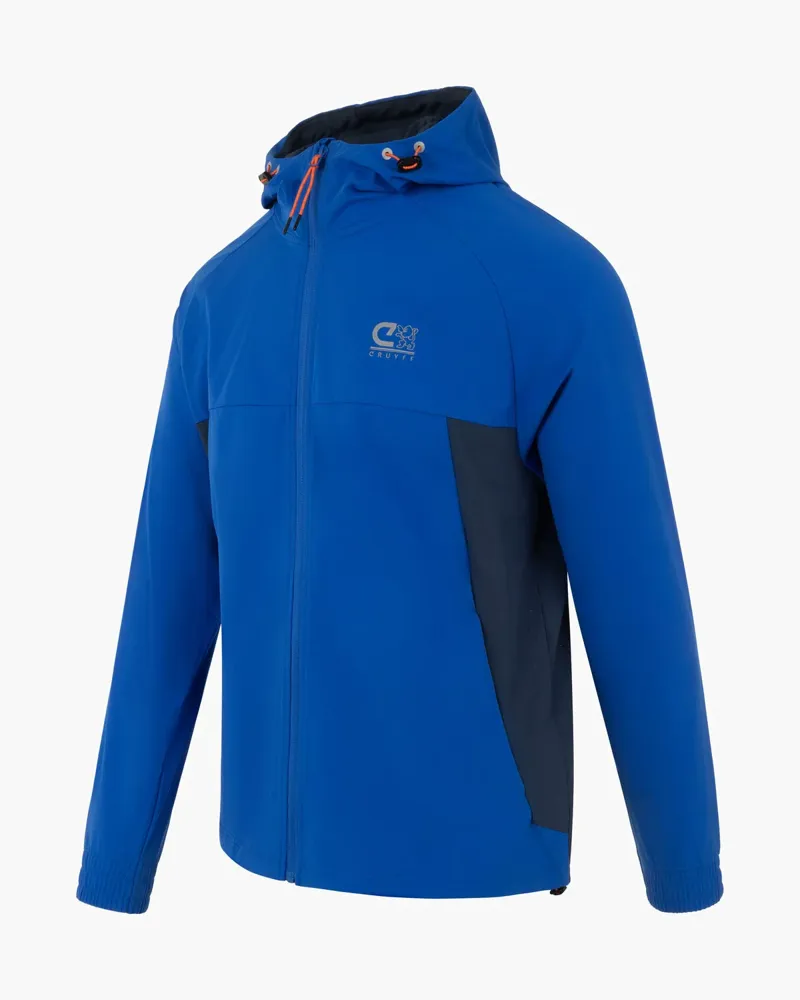 Cruyff Men's Torrid Windbreaker in Blue-1