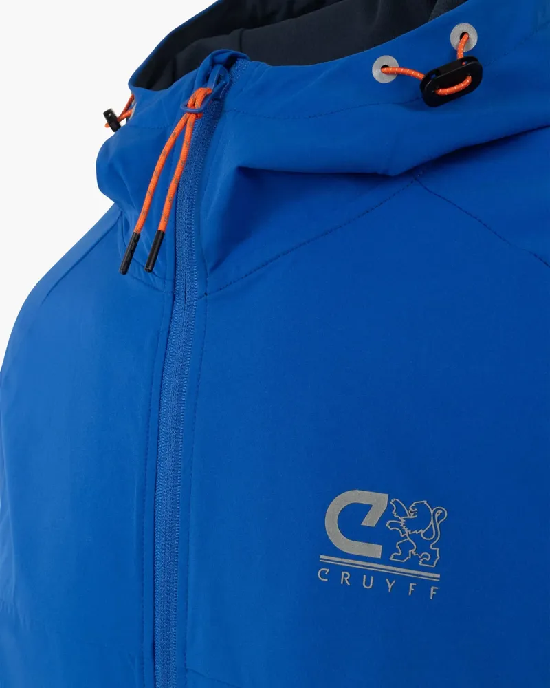 Cruyff Men's Torrid Windbreaker in Blue-4