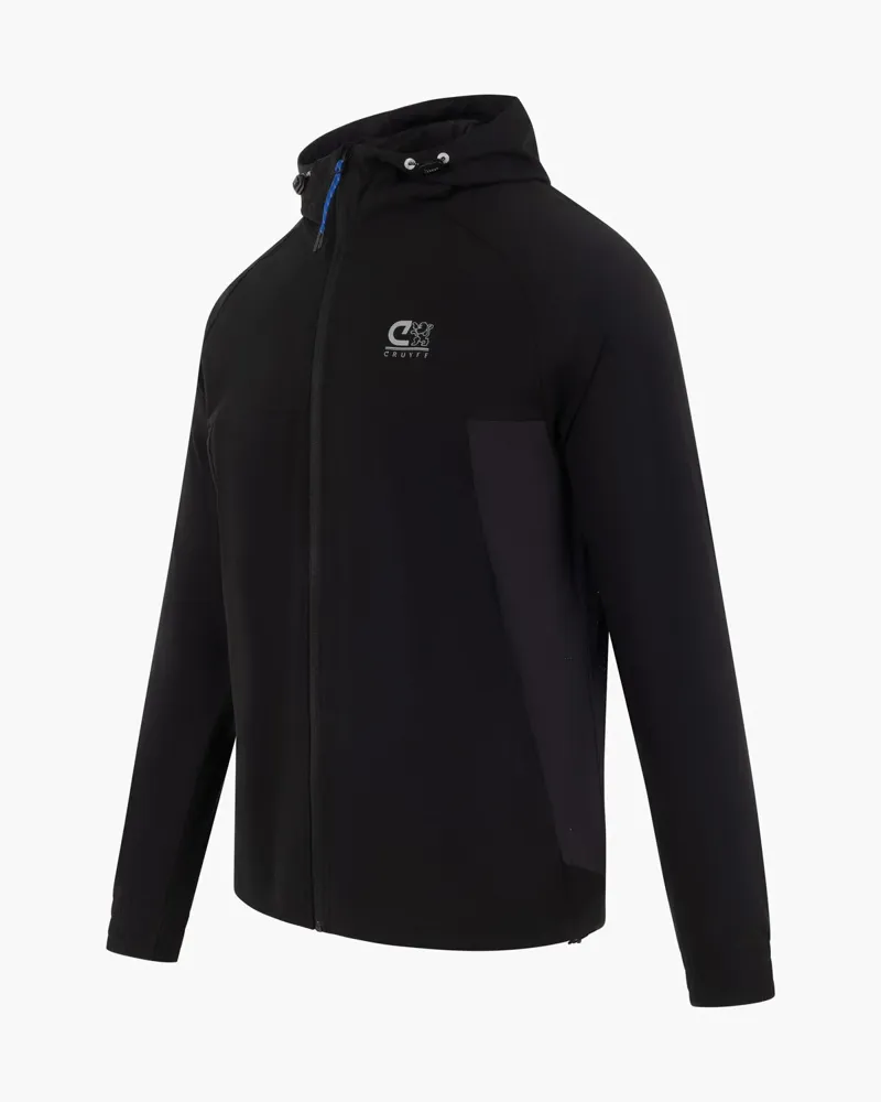 Cruyff Men's Torrid Windbreaker in Black-1
