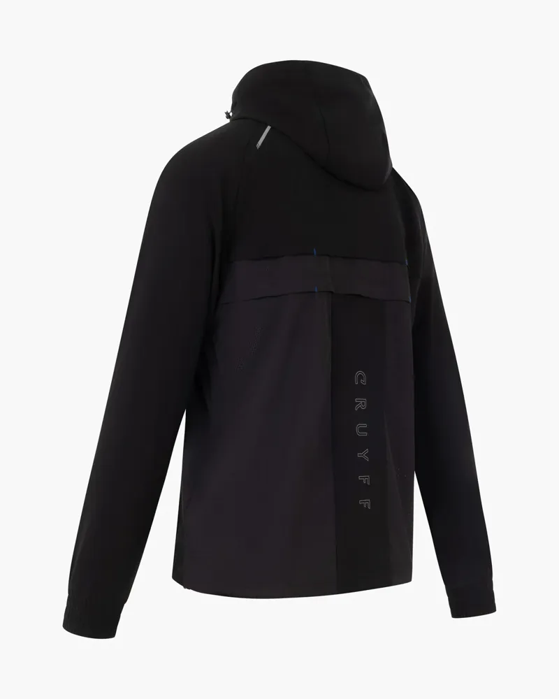 Cruyff Men's Torrid Windbreaker in Black-3