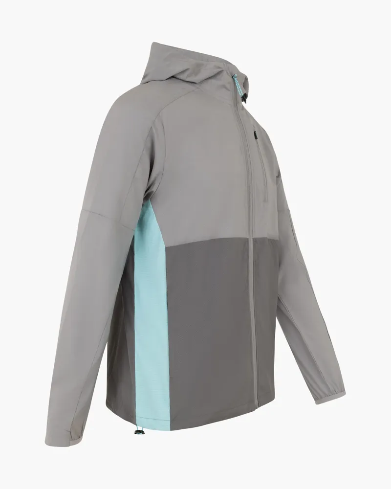 Cruyff Men's Igneous Windbreaker in Grey-2