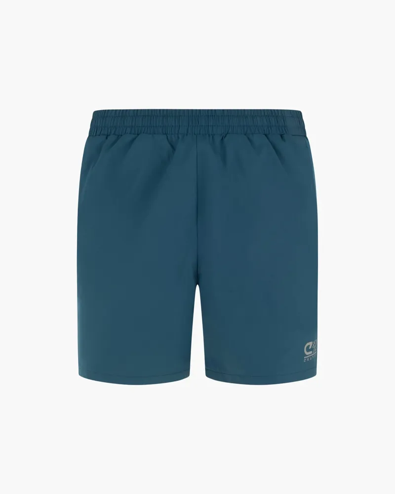 Cruyff Men's Flame Shorts in Teal-1
