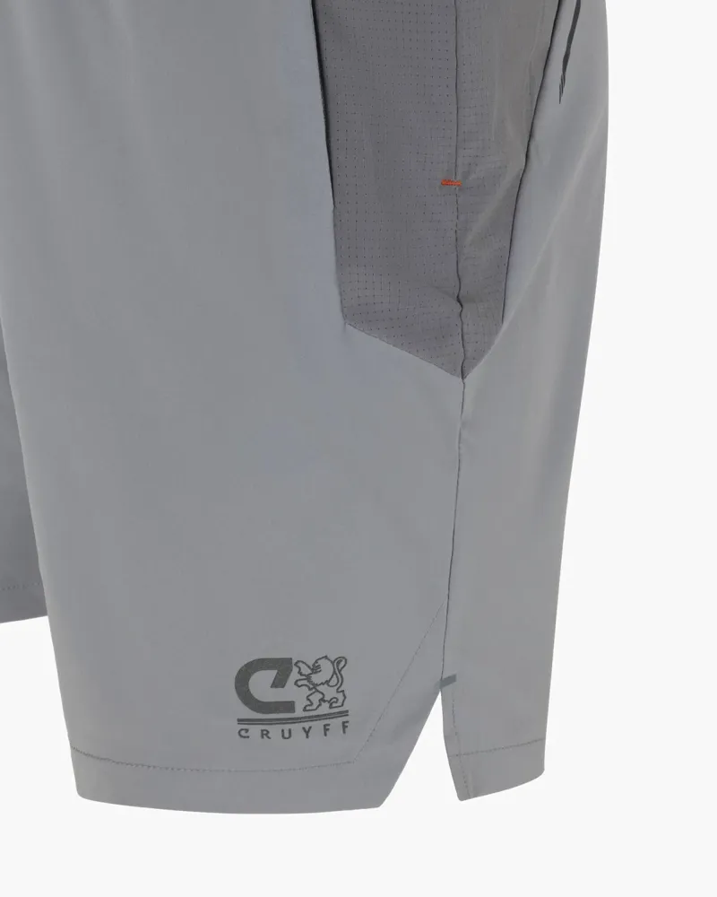 Cruyff Men's Flame Shorts in Grey-4