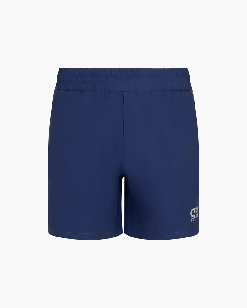 Cruyff Men's Recovery Shorts in Navy/Grey-1