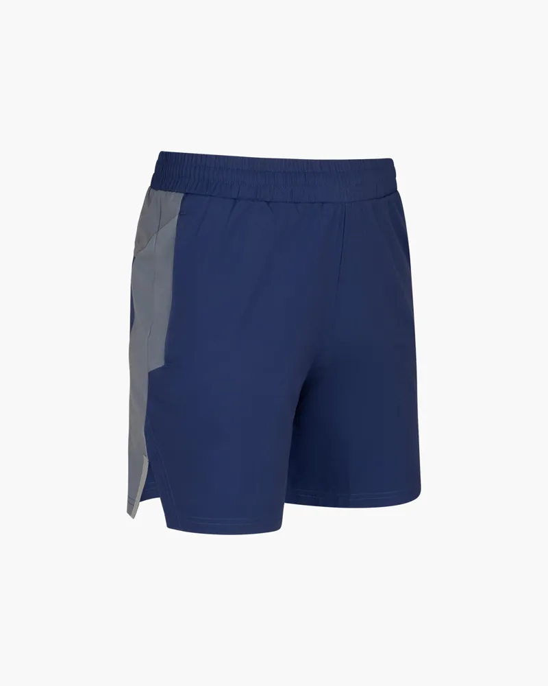 Cruyff Men's Recovery Shorts in Navy/Grey-2