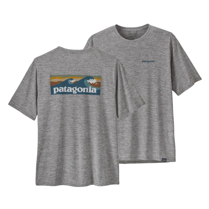 Patagonia Men's Capilene Cool Daily Graphic T-Shirt in Waters