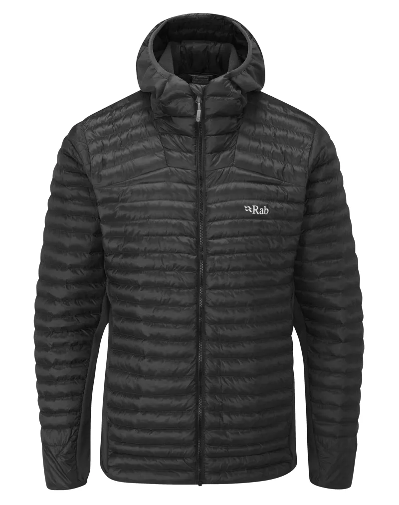 Rab Men's Cirrus Flex 2.0 Insulated Hoody in Black 