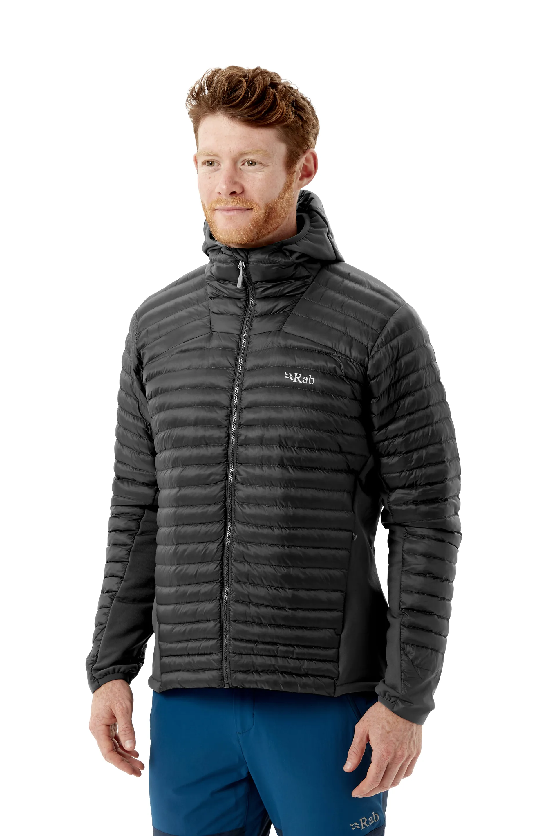 Rab Men's Cirrus Flex Insulated Hoody in Black