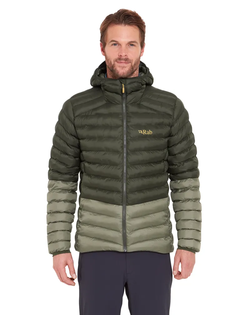 Rab Men's Cirrus Alpine in Army/Light Khaki-2