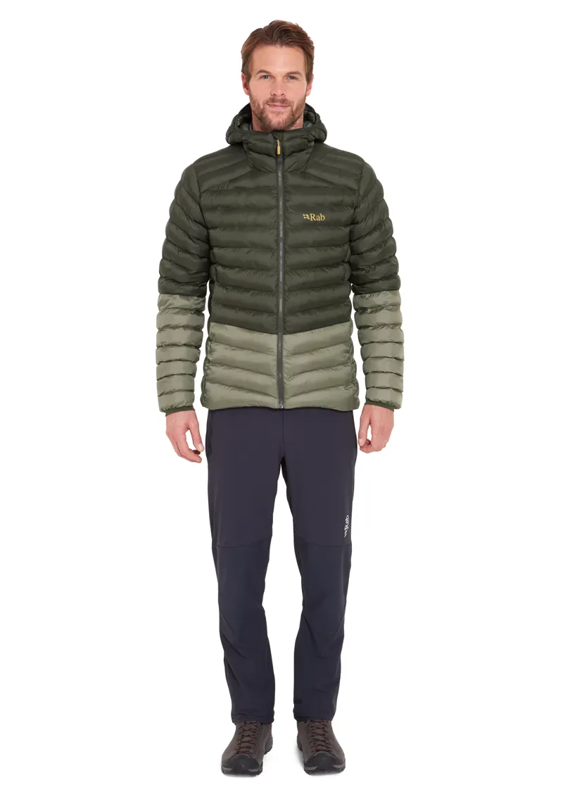 Rab Men's Cirrus Alpine in Army/Light Khaki-4